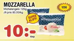 Nya Pulsen Michelangelo Mozzarella erbjuda