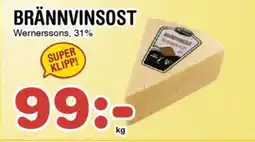 Nya Pulsen Wernerssons Brännvinsost erbjuda