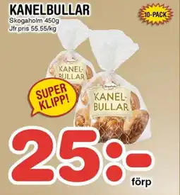 Nya Pulsen Kanelbullar skogaholm erbjuda
