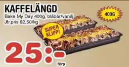 Nya Pulsen Kaffelängd bake my day erbjuda