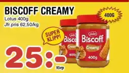 Nya Pulsen Biscoff creamy erbjuda