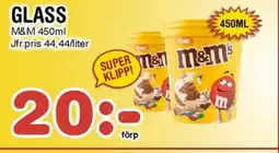 Nya Pulsen Glass m&m erbjuda