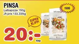 Nya Pulsen Pinsa laltrapizza erbjuda