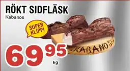 Nya Pulsen Rökt sidfläsk kabanos erbjuda
