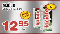 Nya Pulsen Mjölk mlekpol 3,2% erbjuda
