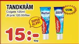 Nya Pulsen Tandkräm colgate erbjuda