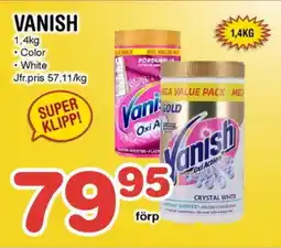 Nya Pulsen Vanish erbjuda