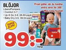 Nya Pulsen Blöjor erbjuda