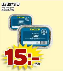 Nya Pulsen Leverpastej tulip erbjuda