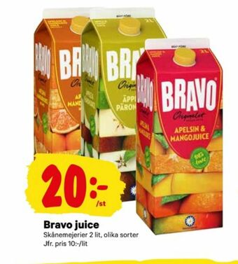 City Gross Bravo Juice erbjuda