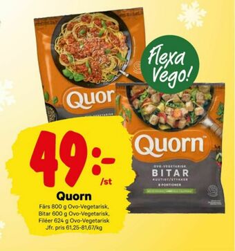 Quorn Vegofärs
