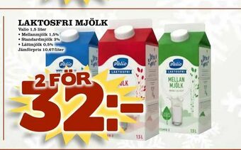 Bonum Matmarknad Laktosfri mjölk erbjuda