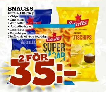 Bonum Matmarknad Snacks erbjuda