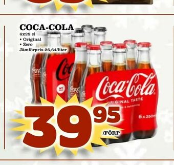 Din Mat Coca-cola erbjuda