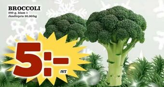 Din Mat Broccoli erbjuda
