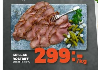 Grillad rostbiff