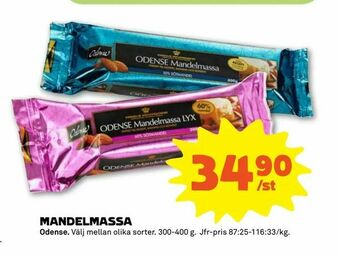 Stora Coop Mandelmassa erbjuda
