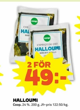 Stora Coop Halloumi erbjuda