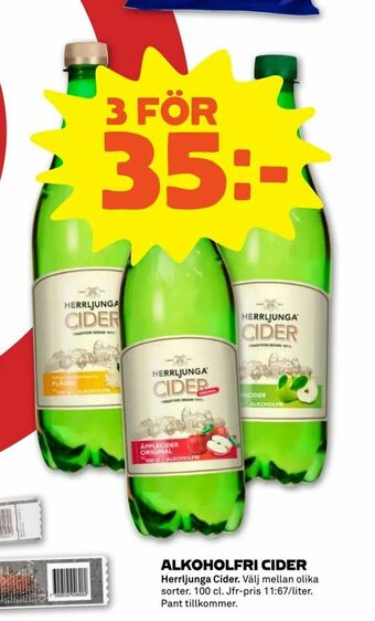 Stora Coop Alkoholfri cider erbjuda