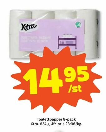 Stora Coop Toalettpapper 8-pack erbjuda