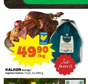 Stora Coop Kalkon erbjuda