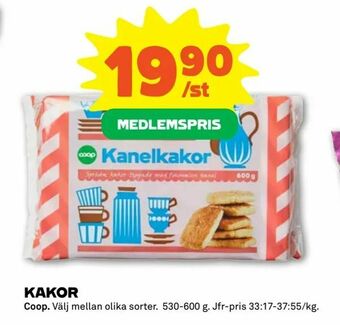 Stora Coop Kakor erbjuda