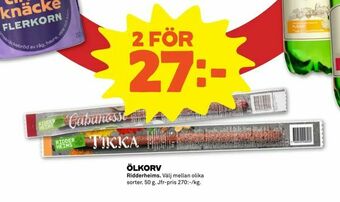 Stora Coop Ölkorv erbjuda