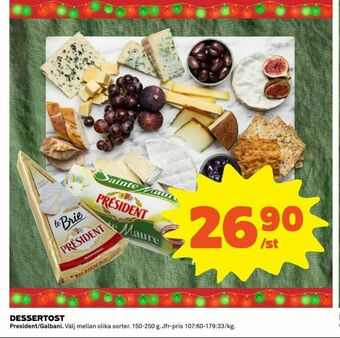 Coop Dessertost erbjuda