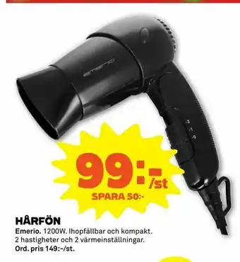 Hårfön