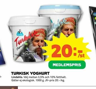 Coop Forum Turkisk yoghurt erbjuda