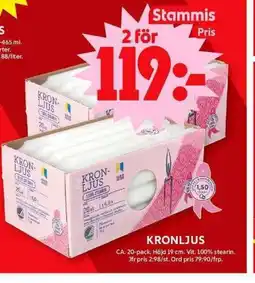 ICA Maxi Kronljus erbjuda