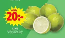 ICA Maxi Lime erbjuda