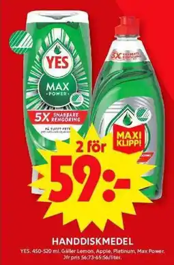 ICA Maxi Handdiskmedel erbjuda