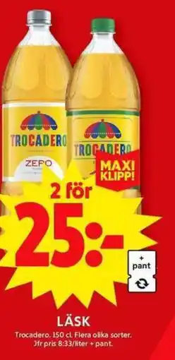 ICA Maxi Läsk erbjuda