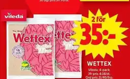 ICA Maxi Wettex erbjuda