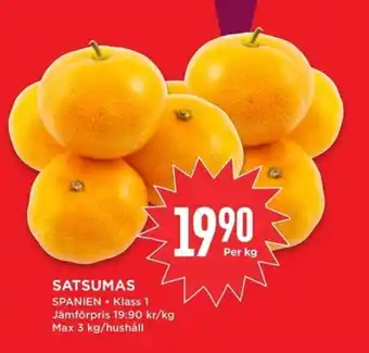 Willys Satsumas erbjuda