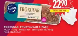 Willys Frökusar, fruktkusar 6-pack fazer erbjuda