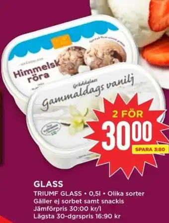 Willys Glass erbjuda
