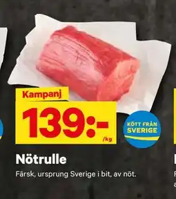 City Gross Nötrulle, SEK 139 erbjuda