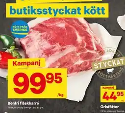 City Gross Benfri fläskkarré, SEK 99.95 erbjuda
