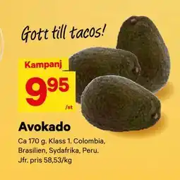 City Gross Avokado, SEK 9.95 erbjuda