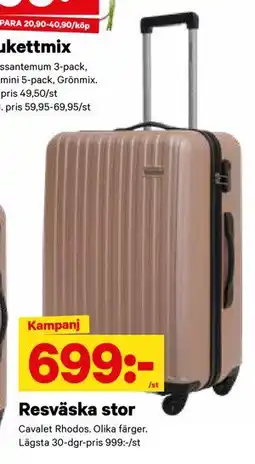 City Gross Resväska stor, SEK 699 erbjuda