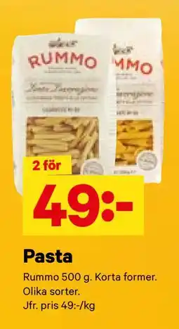 City Gross Pasta, SEK 49 erbjuda