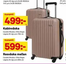 City Gross Resväska mellan, SEK 599 erbjuda