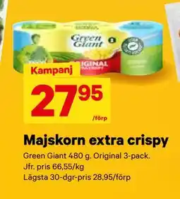 City Gross Majskorn extra crispy, SEK 27.95 erbjuda