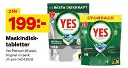 City Gross Maskindisktabletter, SEK 199 erbjuda