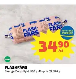 Coop Fläskfärs erbjuda