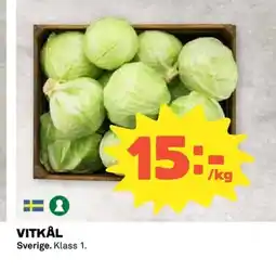 Coop Vitkål erbjuda