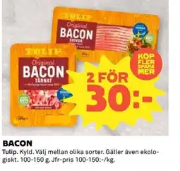 Coop Bacon erbjuda