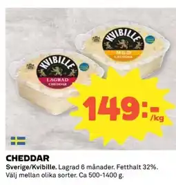 Coop Cheddar erbjuda